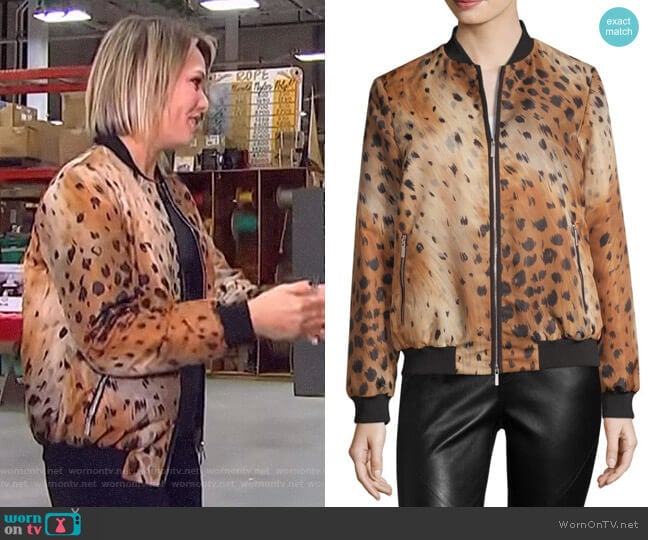 Melrose Jacket by Lafayette 148 New York worn by Dylan Dreyer on Today