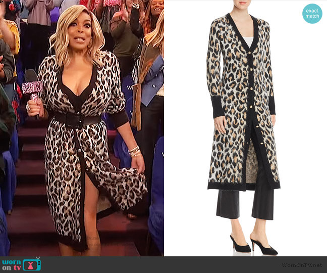 WornOnTV: Wendy’s leopard print cardigan on The Wendy Williams Show ...