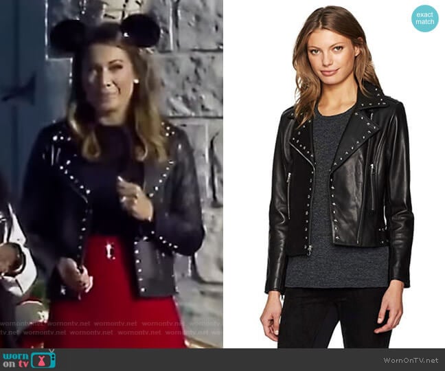 Easton Jacket by Parker worn by Ginger Zee on Good Morning America