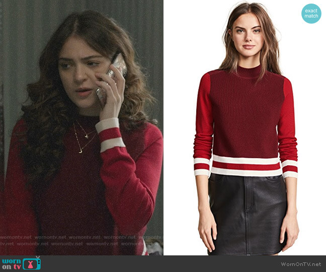 Dean Sweater by Rag & Bone/JEAN worn by Olive Stone (Luna Blaise) on Manifest