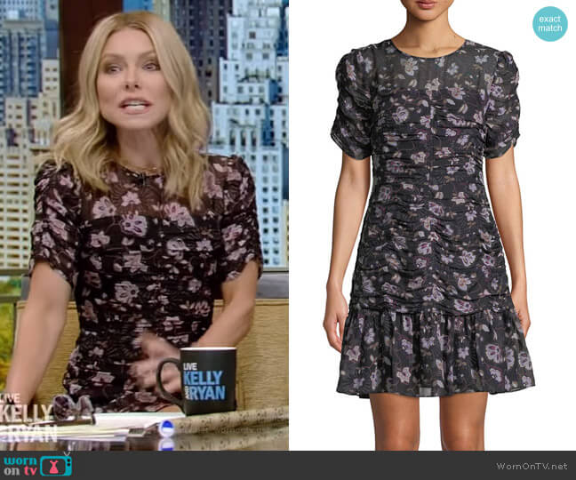 Kayleigh Dress by Shoshanna worn by Kelly Ripa on Live with Kelly and Mark