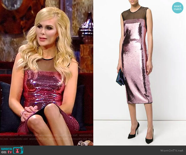 Sequin Midi Dress by Tom Ford worn by Kameron Westcott  on The Real Housewives of Dallas