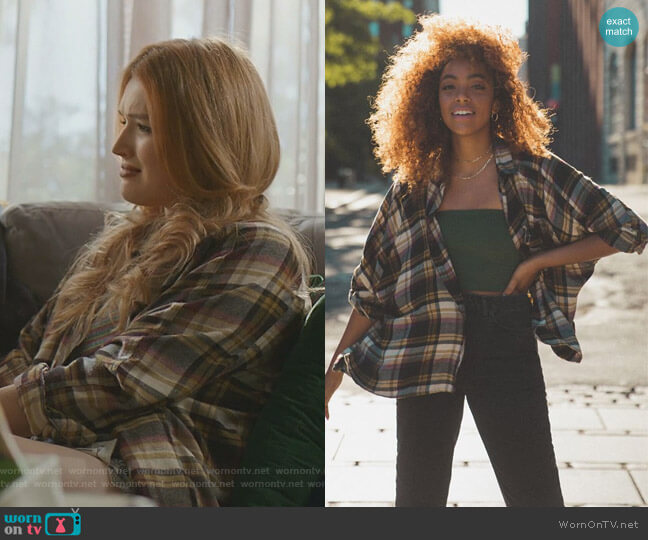 Brendan Shirt by Urban Outfitters worn by Kirby Anders (Maddison Brown) on Dynasty