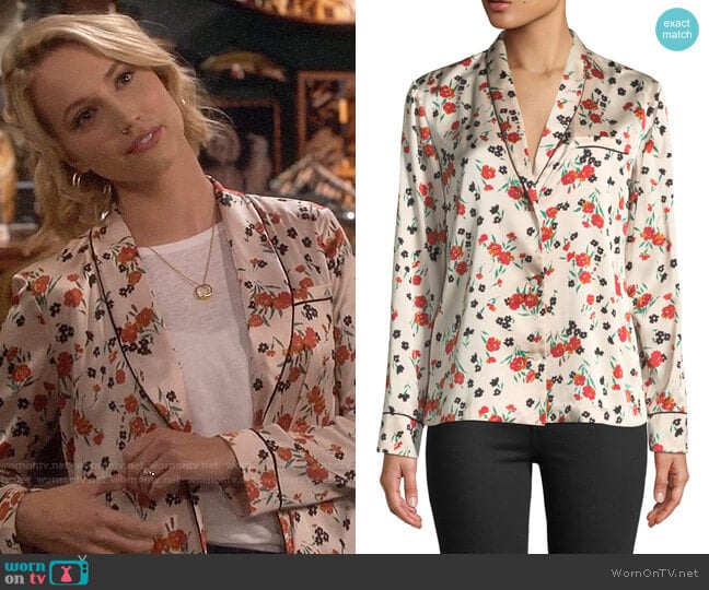 ALC Leomie Shirt worn by Mandy Baxter (Molly McCook) on Last Man Standing