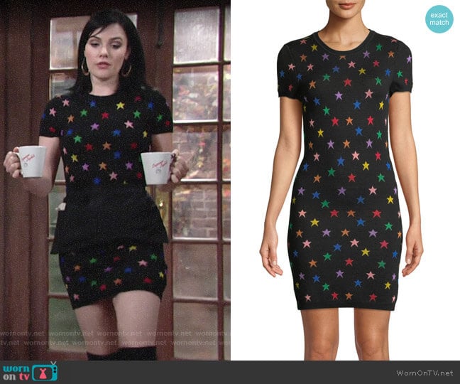 Alice + Olivia Hayden Dress worn by Tessa Porter (Cait Fairbanks) on The Young and the Restless