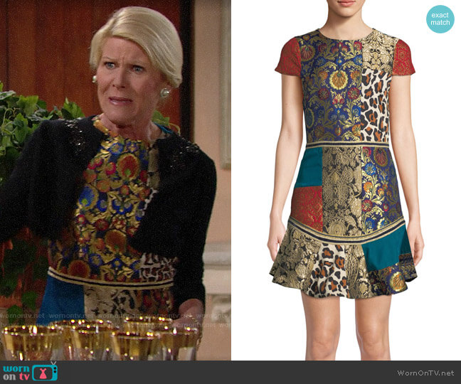 Alice + Olivia Rapunzel Dress worn by Pamela Douglas (Alley Mills) on The Bold and the Beautiful