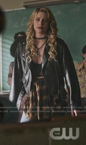 Betty/Young Alice's leather jacket on Riverdale