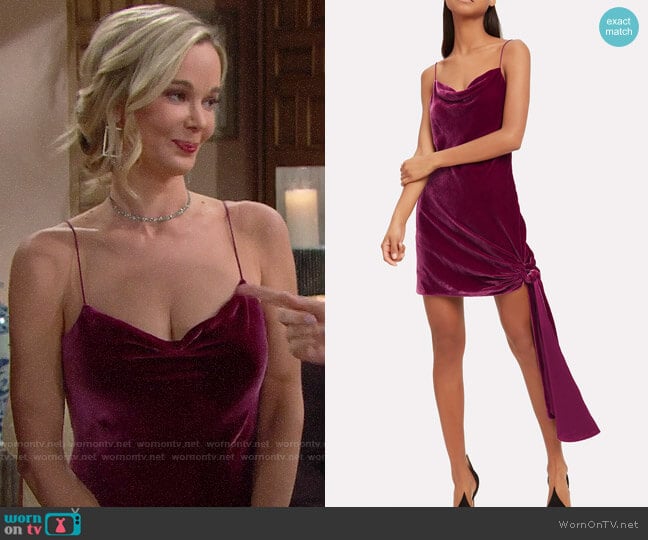 Cinq a Sept Ryder Dress worn by Donna Logan (Jennifer Gareis) on The Bold and the Beautiful