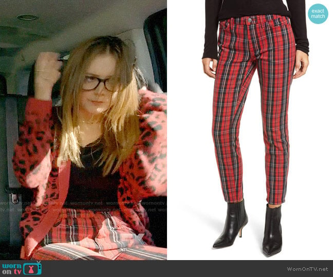 Current Elliott The Stiletto Skinny Jeans worn by Mallory (Billie Lourd) on American Horror Story