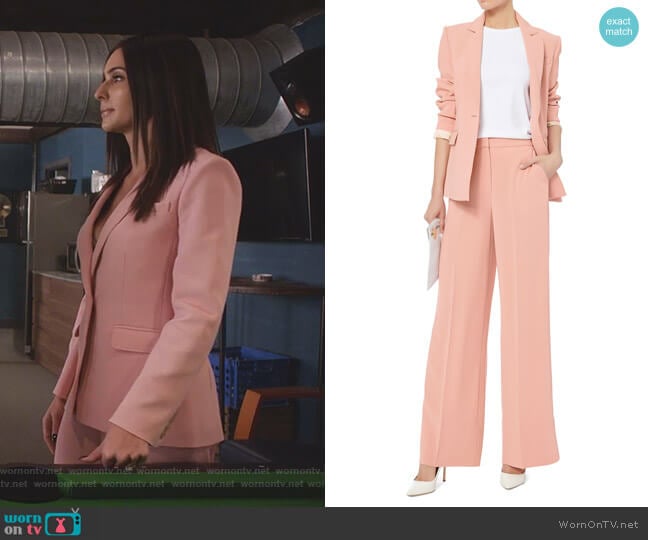 Carson Blazer and Harmon Trousers by Elizabeth and James worn by Nina (Camila Banus) on Star