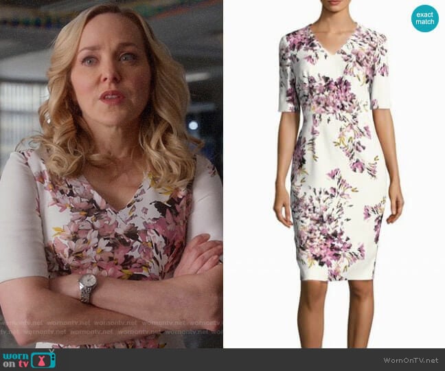 Escada Dnila Dress worn by Marissa Morgan (Geneva Carr) on Bull