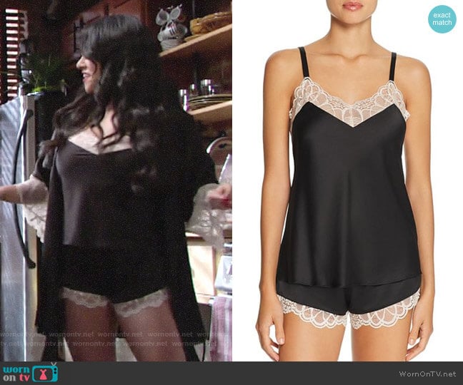 Flora Nikrooz Gabby Cami Tap Set worn by Mia Rosales (Noemi Gonzalez) on The Young and the Restless