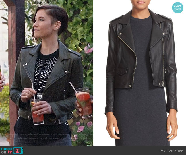 IRO Ashville Jacket worn by Alex Danvers (Chyler Leigh) on Supergirl