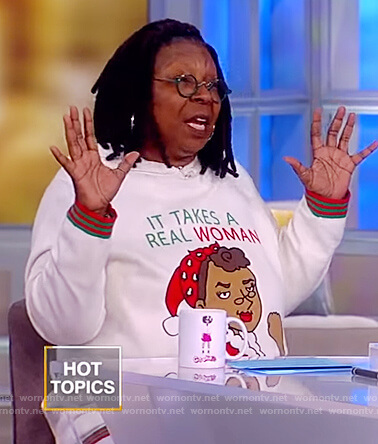 Whoopi’s Christmas sweater on The View