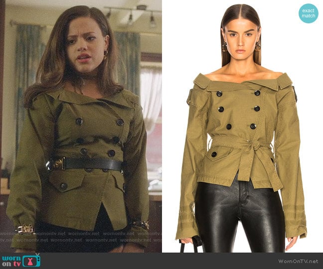 Marissa Webb Noah Jacket worn by Maggie Vera (Sarah Jeffery) on Charmed