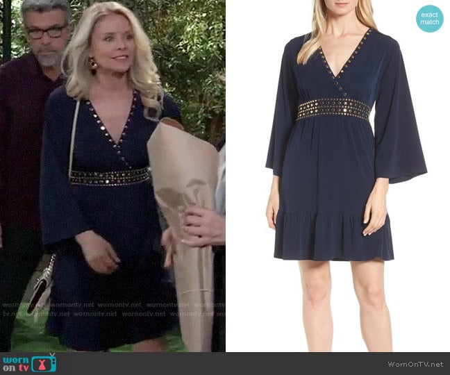 MICHAEL Micahel Kors Hardware Dress worn by Felicia Scorpio (Kristina Wagner) on General Hospital