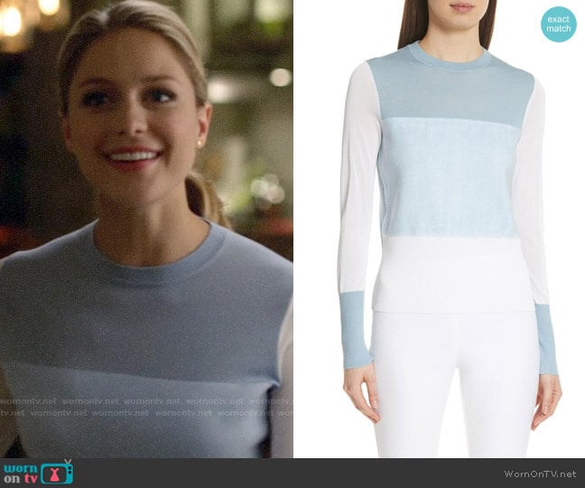 Rag & Bone Marissa Sweater worn by Kara Danvers (Melissa Benoist) on Supergirl