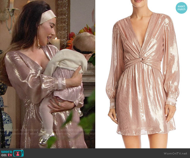 Ramy Brook Elise Dress worn by Steffy Forrester (Jacqueline MacInnes Wood) on The Bold and the Beautiful