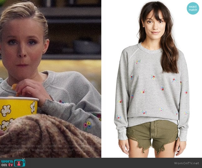 The Great The College Sweatshirt worn by Eleanor Shellstrop (Kristen Bell) on The Good Place