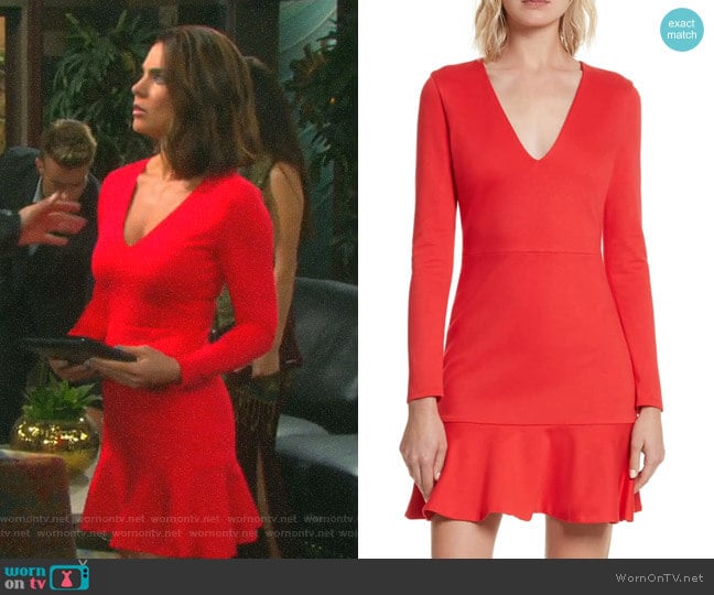 Francine Dress by Alice + Olivia worn by Chloe Lane (Nadia Bjorlin) on Days of our Lives