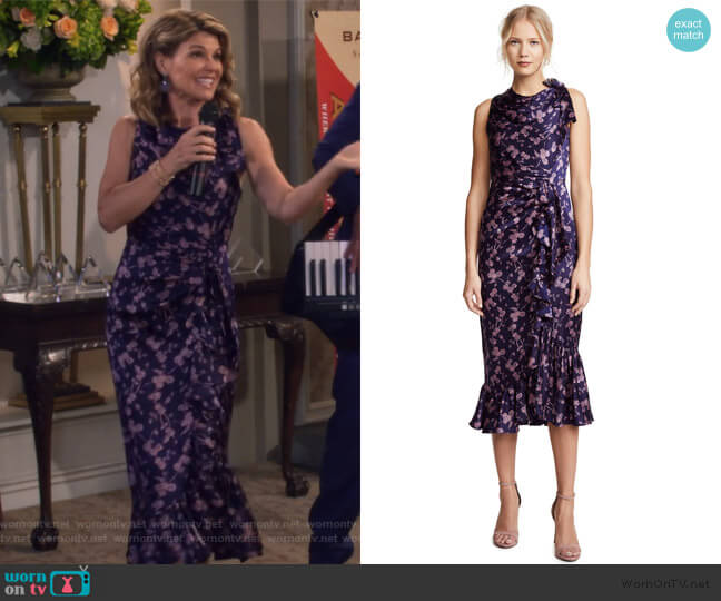 Nanon Dress by Cinq a Sept worn by Rebecca Katsopolis (Lori Loughlin) on Fuller House