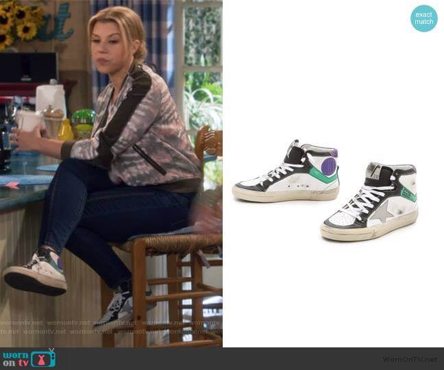 2.12 High Top Sneakers by Golden Goose worn by Stephanie Tanner (Jodie Sweetin) on Fuller House