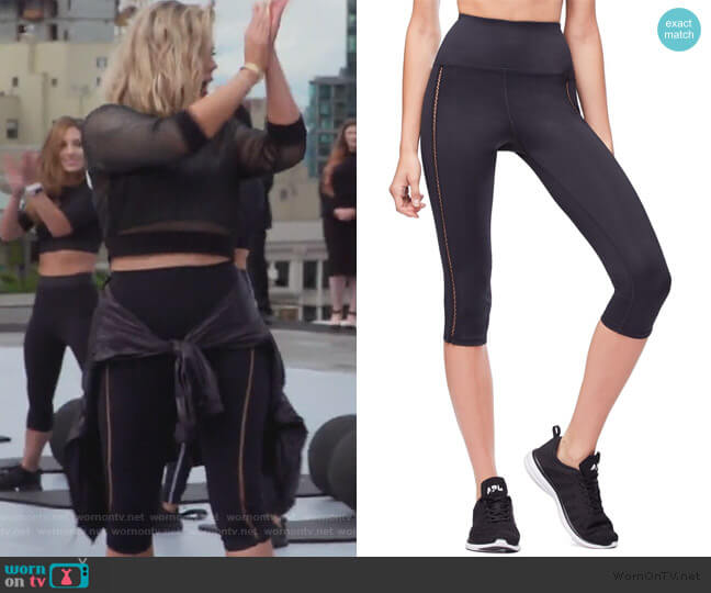 The Curve Sculpt Capri Legging by Good American worn by Khloe Kardashian on Keeping Up with the Kardashians