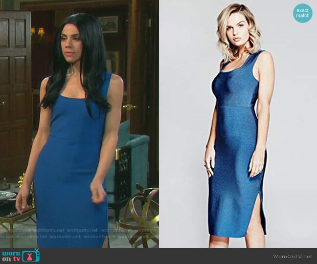 Olesia Dress by Guess worn by Abigail Deveraux (Kate Mansi) on Days of our Lives