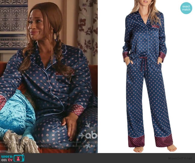 Long Pajamas by In Bloom by Jonquil worn by Poppy (Kimrie Lewis) on Single Parents