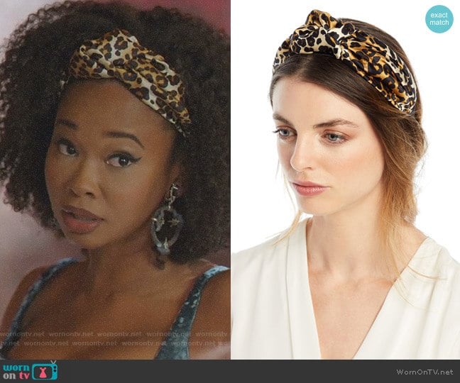 Fiona Headband by Jennifer Behr worn by Monica Colby (Wakeema Hollis) on Dynasty