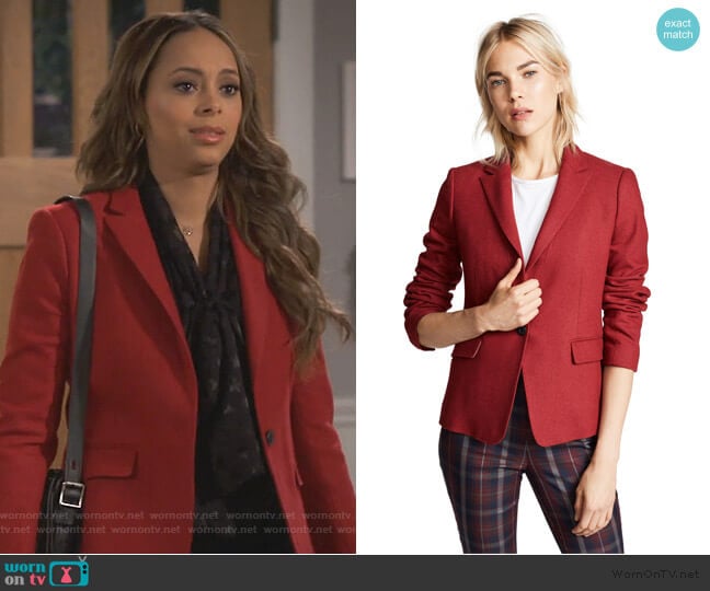 Claire’s red blazer on Happy Together