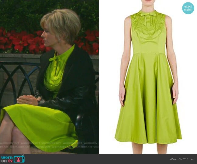 Briiola Dress by Ted Baker worn by Kayla Brady (Mary Beth Evans) on Days of our Lives