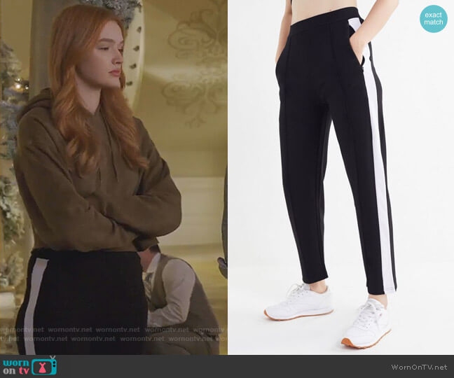 Tess Tricot Track Pant by Urban Outfitters worn by Kirby Anders (Maddison Brown) on Dynasty