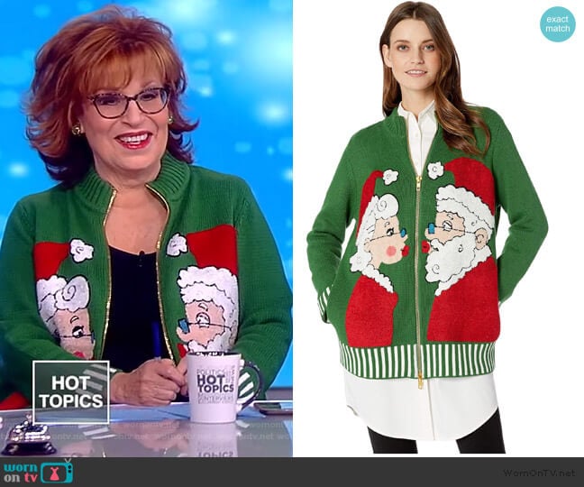 Mr + Mrs Sweater by Whoopi worn by Joy Behar on The View