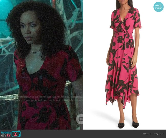 ALC Cora Dress worn by Macy Vaughn (Madeleine Mantock) on Charmed