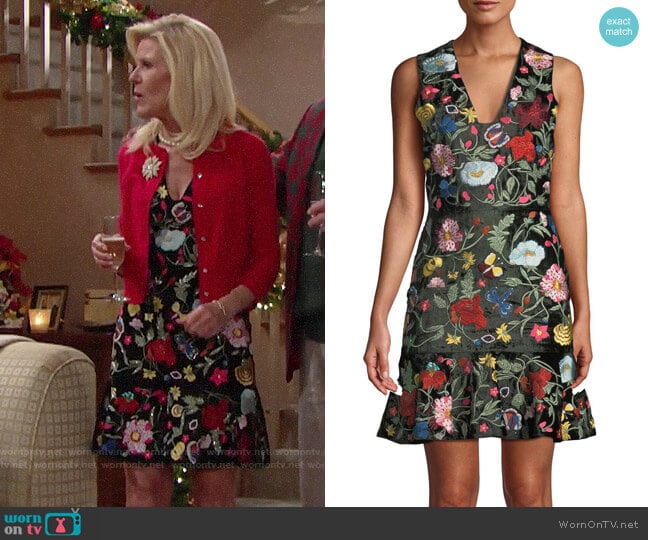 Alice + Olivia Peyton Dress worn by Pamela Douglas (Alley Mills) on The Bold and the Beautiful