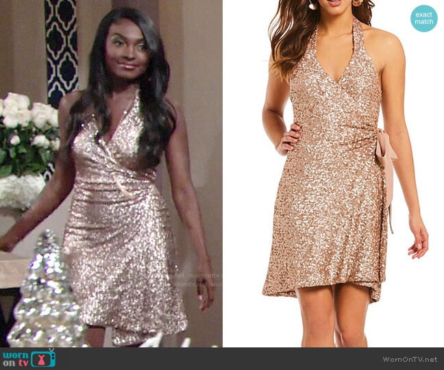 Dress the Population Danielle Dress worn by Ana Hamilton (Loren Lott) on The Young and the Restless