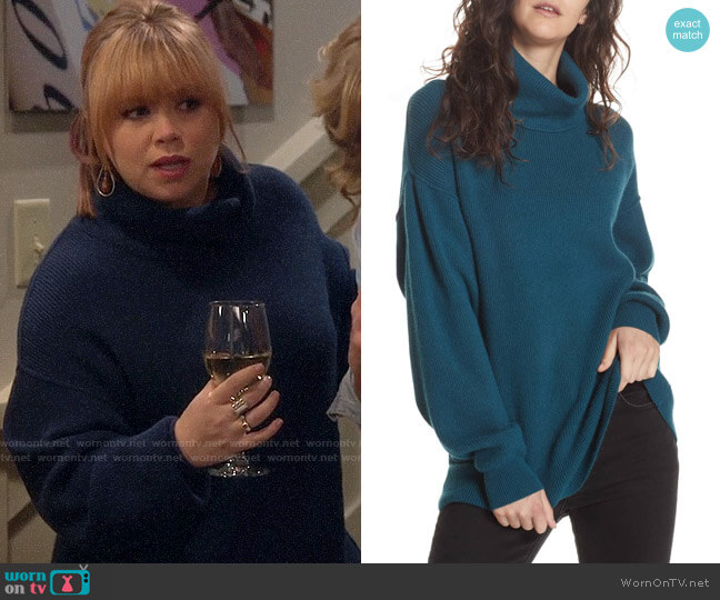 Free People Softly Structured Tunic worn by Kristin Baxter (Amanda Fuller) on Last Man Standing