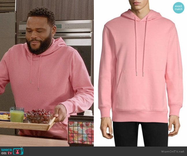 Helmut Lang Patch Pocket Hoodie worn by Andre Johnson (Anthony Anderson) on Black-ish