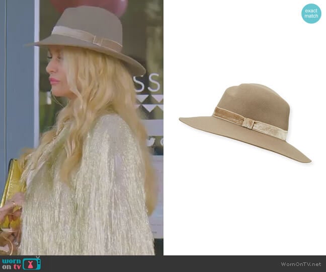 Zoe Wool Fedora Hat by Rag & Bone worn by Alexis Carrington (Elaine Hendrix) on Dynasty