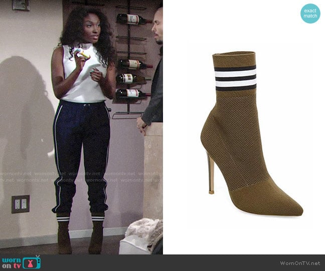 Steve Madden Century Bootie worn by Ana Hamilton (Loren Lott) on The Young and the Restless