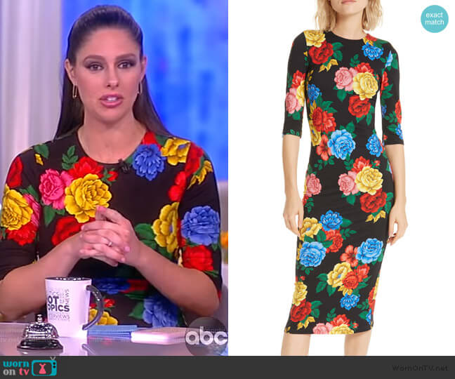 Delora Dress by Alice + Olivia worn by Abby Huntsman  on The View