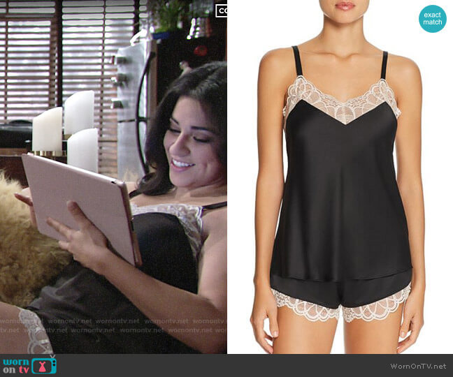 Flora Nikrooz Gabby Cami Tap Set worn by Mia Rosales (Noemi Gonzalez) on The Young & the Restless