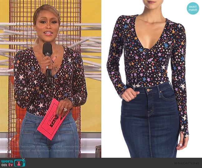 Girls Like Us Bodysuit by Free People worn by Eve on The Talk