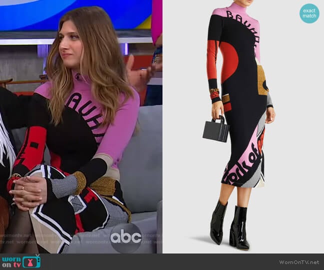 Alta Dress by Mary Katrantzou worn by Emily Arlook on GMA Day