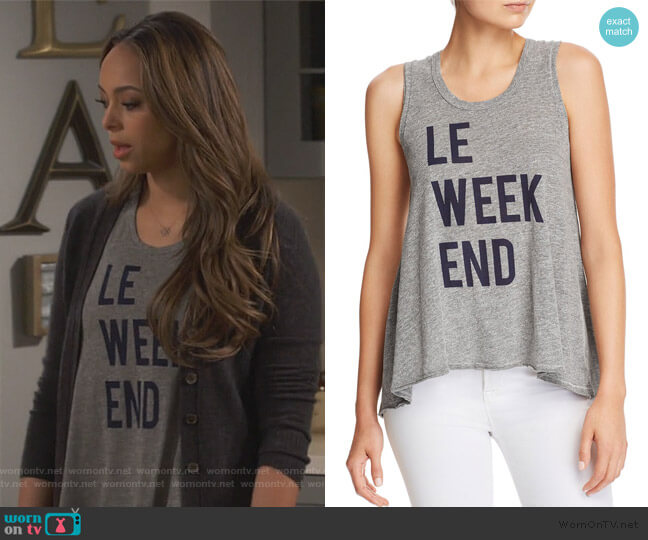 Claire’s Le Week End tank on Happy Together