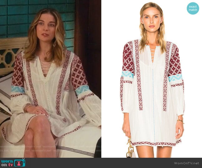 Yelena Dress by Ulla Johnson worn by Alexis Rose (Annie Murphy) on Schitts Creek