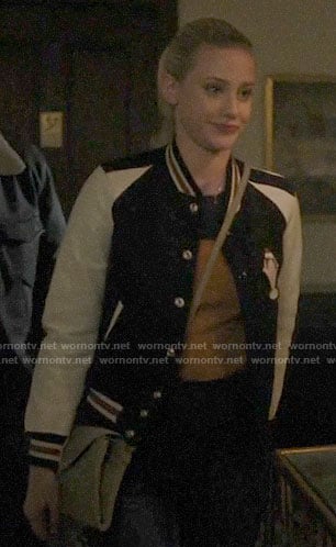 Betty's ice-cream sundae patch jacket on Riverdale