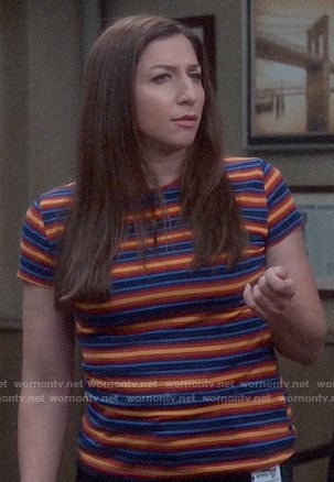 Gina’s striped tee on Brooklyn Nine-Nine