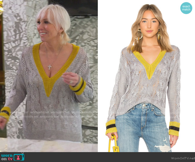 Emma Sweater by Rag & Bone worn by Margaret Josephs on The Real Housewives of New Jersey